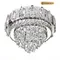 Потолочная люстра LED4U L9438-500 CR с УД LED4U
