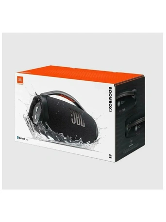 Портативная акустика JBL Boombox 3, чёрный