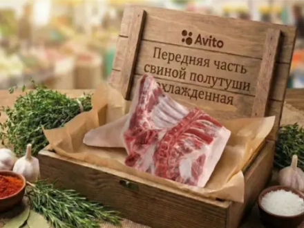 Передняя треть полутуши свинины (Шея, Лопатка, Грудинка) 15 кг.