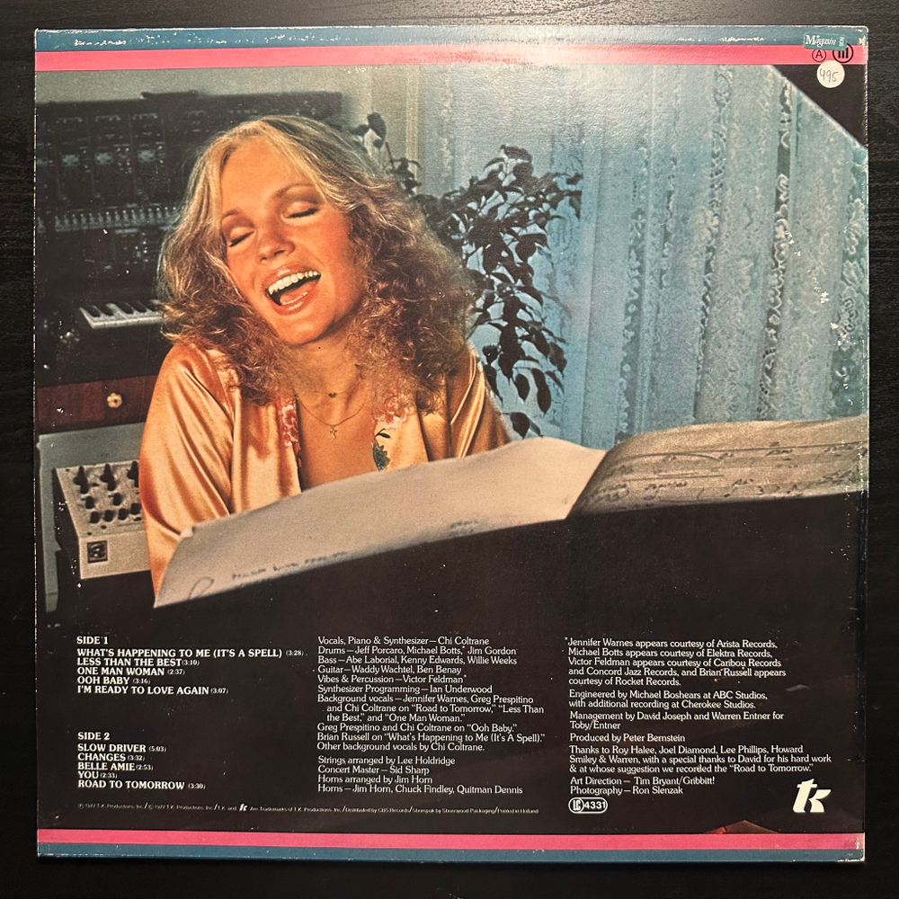 Chi Coltrane - Road To Tomorrow (Голландия 1977г.)