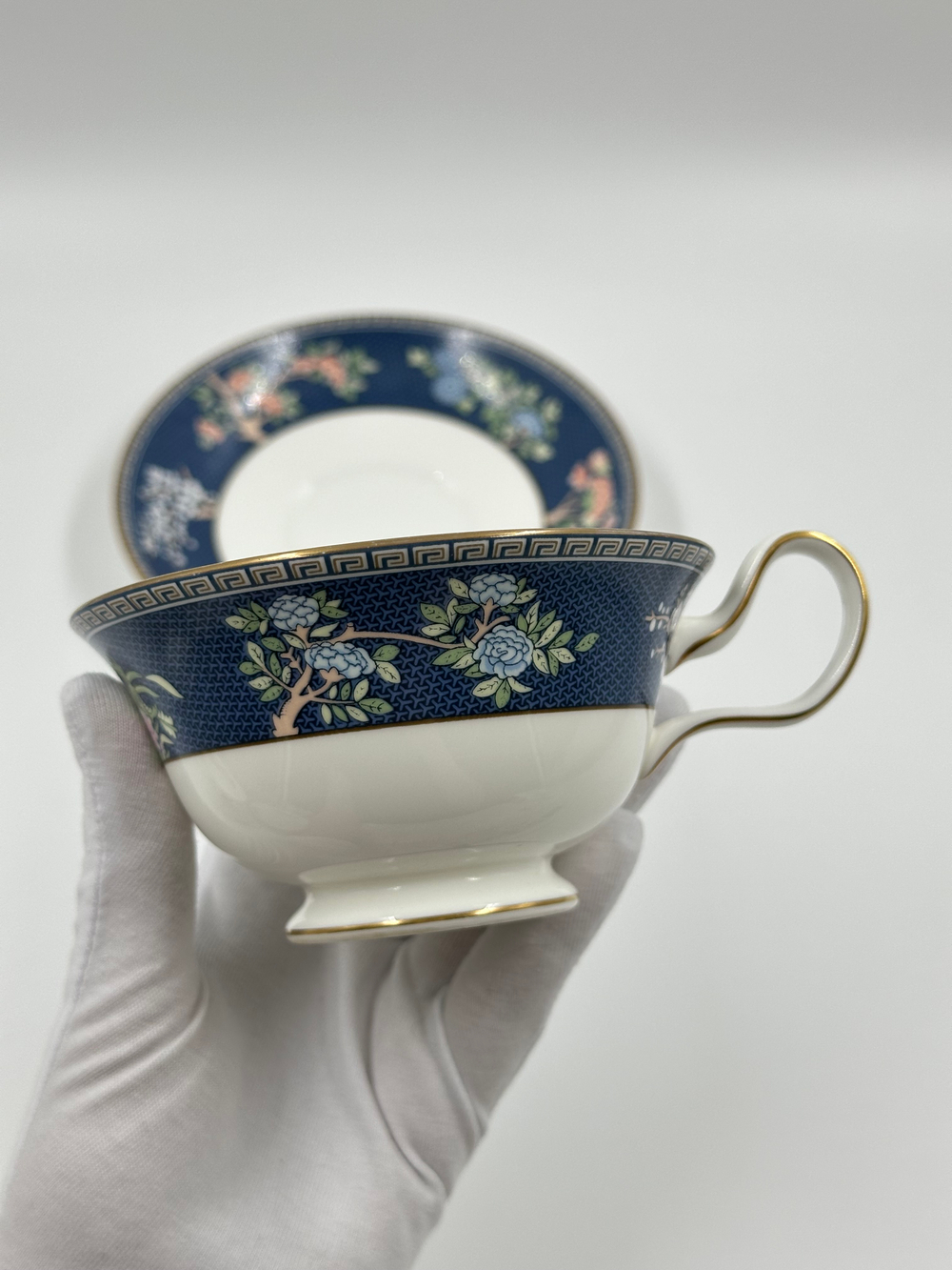 Чайная пара Wedgwood «Blue Siam»
