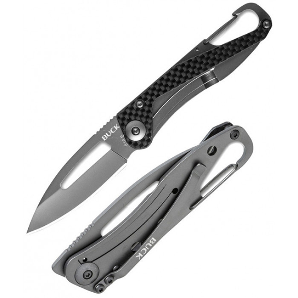 Нож складной BUCK 0818CFS Apex Carbon Fiber Titanium Coated