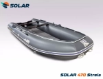 Лодка надувная моторная solar-470 strela jet tunnel