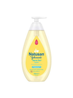 Детское жидкое мыло для мытья головы и тела Natusan by Johnson's Top-to-toe 300 мл (Из Финляндии)
