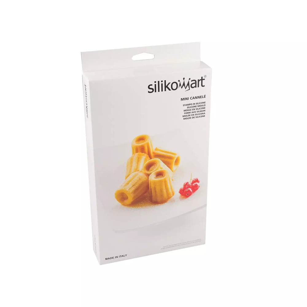 Силиконовая форма для десертов SF033 MINI CANNELE, Silikomart, Италия