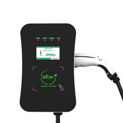 Зарядная станция S'OK Green Energy M3W Series Wallbox EV Charger, 1 фаза, 7 кВт, 32a/220v (SM3W10732542-7wf)