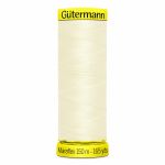Нитки для трикотажа Gutermann Maraflex 120 (150 метров), 5 кат. | _001 молочный (сумрачно-белый)