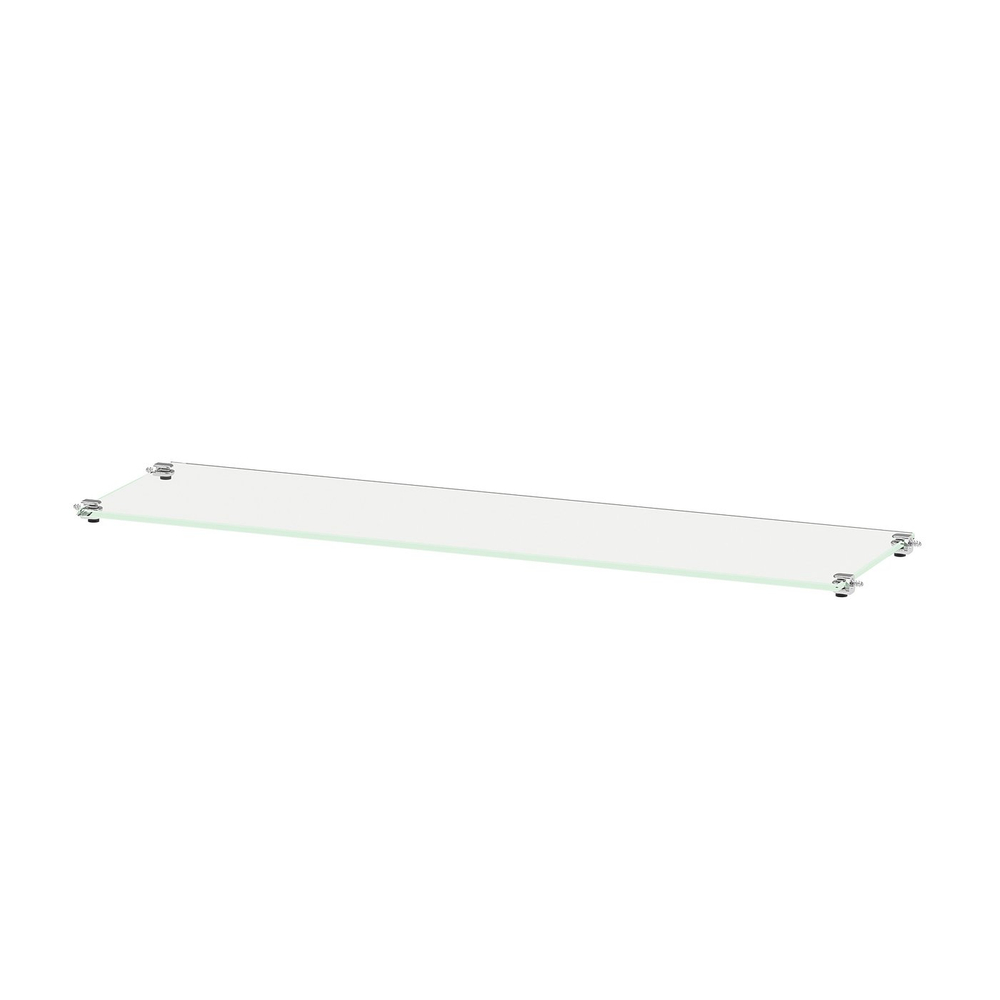 IKEA BESTÅ  (ИКЕА БЕСТО)  -  Стеклянная полка - стекло 56х16 см