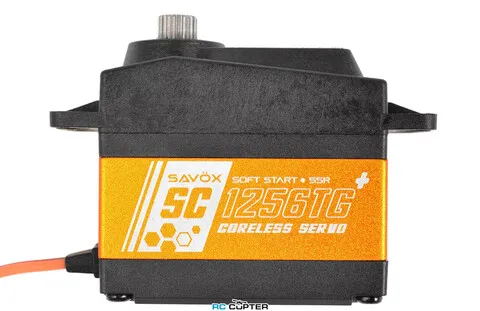 Сервопривод Savox SC-1256TG+ (16-20 кг/см, 0.18-0.15 сек/60°, 52.4 г)