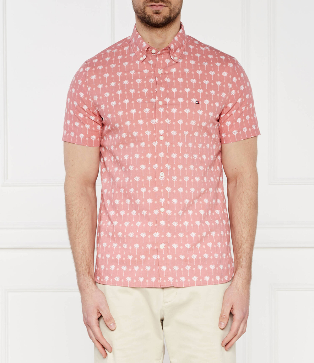 Рубашка MINI PALM Tommy Hilfiger - розовый(MW0MW34582)