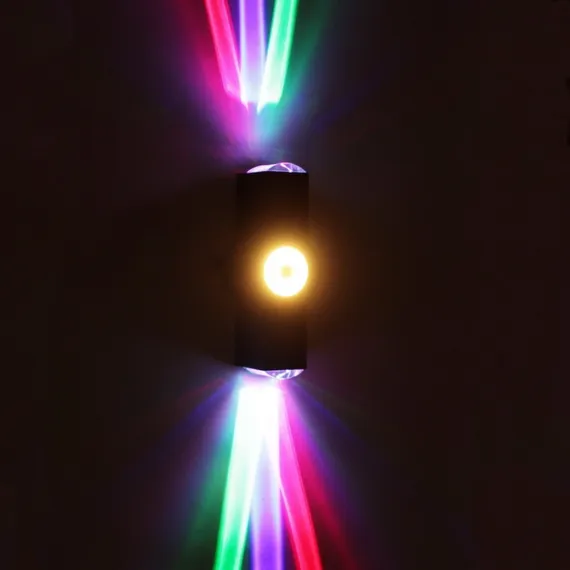 Архитектурная подсветка  08231-9.2-003U LED2W+2*3W RGB BK Reluce