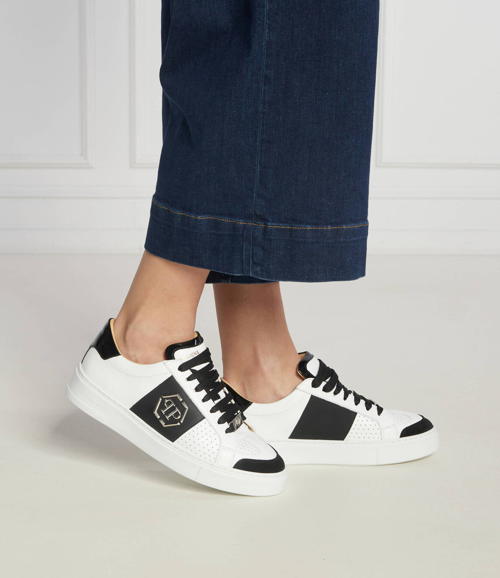 Кожаные кроссовки Philipp Plein - белый(WSC2734 PLE010N)