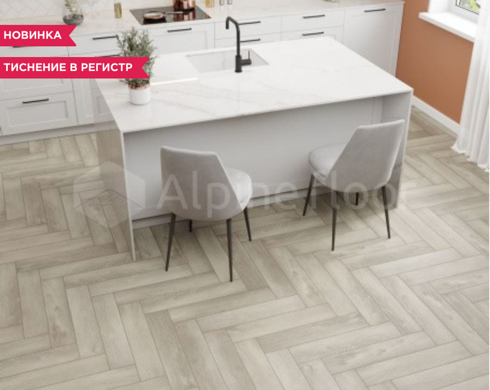 Каменно-полимерная плитка PARQUET LIGHT ECO 13-1