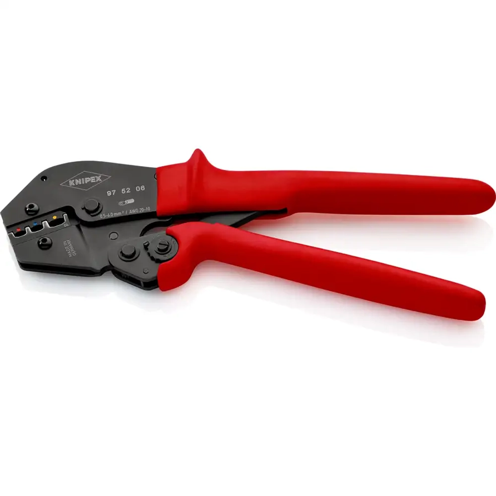 Клещи зажимные для опрессовки чернёные 250 мм Knipex 97 52 06 SB