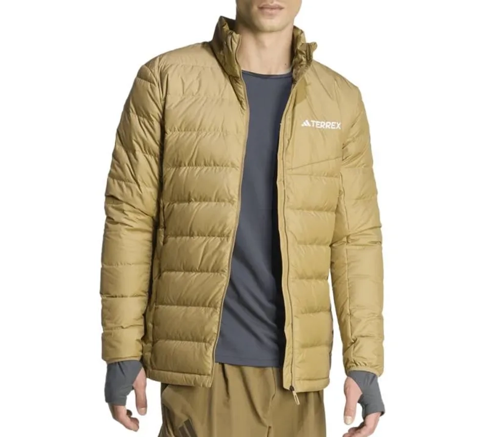 Мужская теннисная куртка Adidas Terrex Multi Light Down Climawarm - cardboard