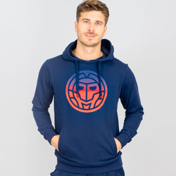 Мужская кофта теннисная BIDI BADU Colortwist Hoody Men - Dark Blue, Red