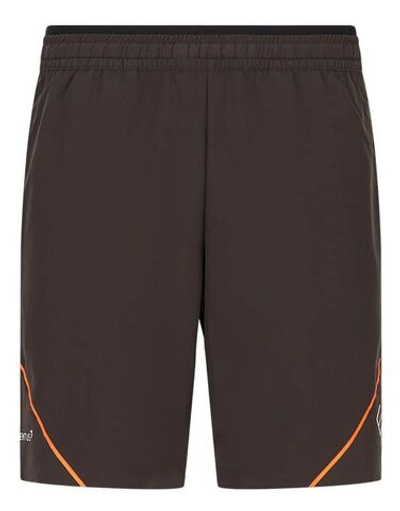 Мужские теннисные шорты EA7 Man Woven Shorts - raven