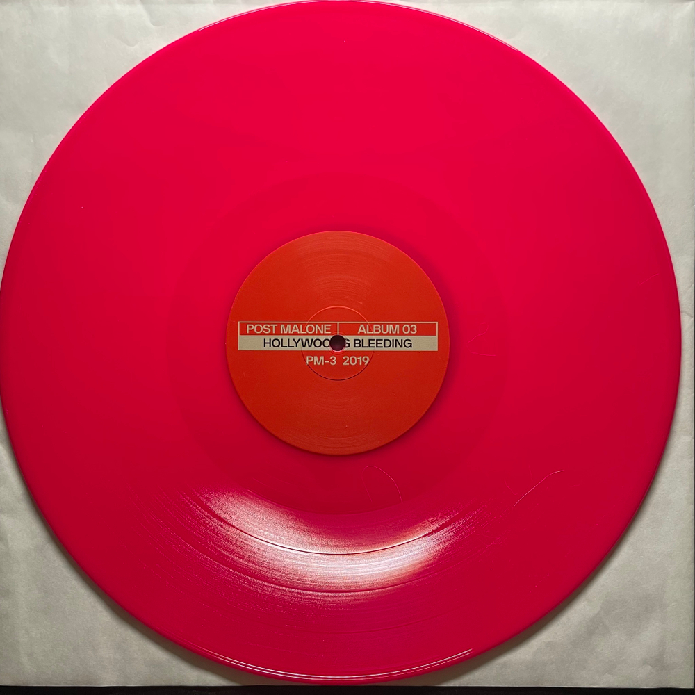Post Malone ‎– Hollywood's Bleeding 2LP (Европа 2020г.) Pink