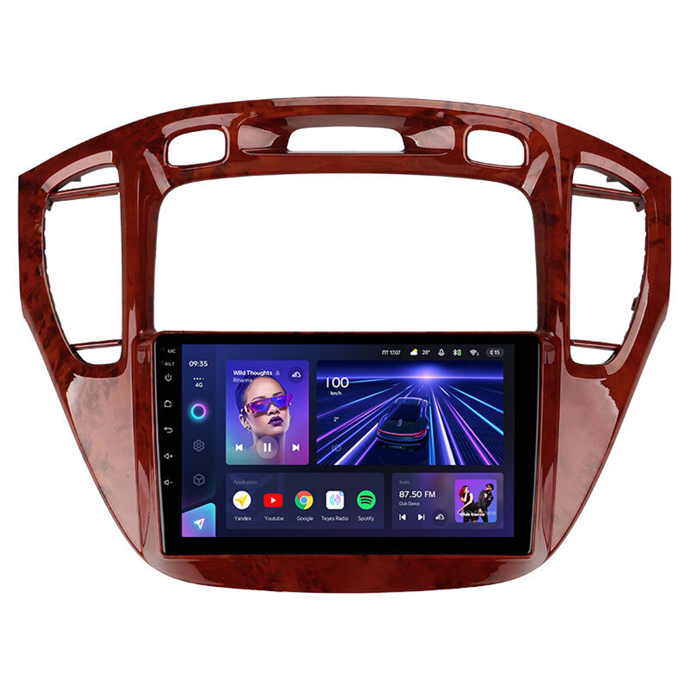 Teyes CC3L 9"для Toyota Highlander 2001-2007