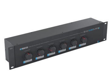 CVGAUDIO VRA-6120 шестиканальный, 2U-рэковый, 11-позиционный регулятор громкости