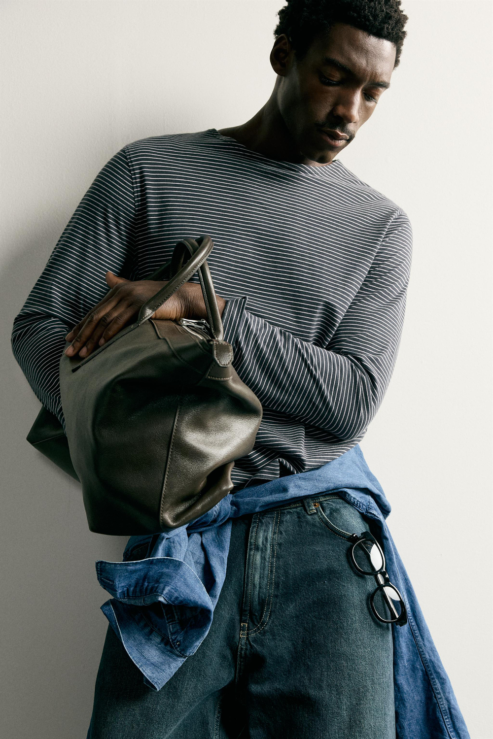 ЖАККАРДОВАЯ ФУТБОЛКА В ПОЛОСКУ — ZARA · 1887/305