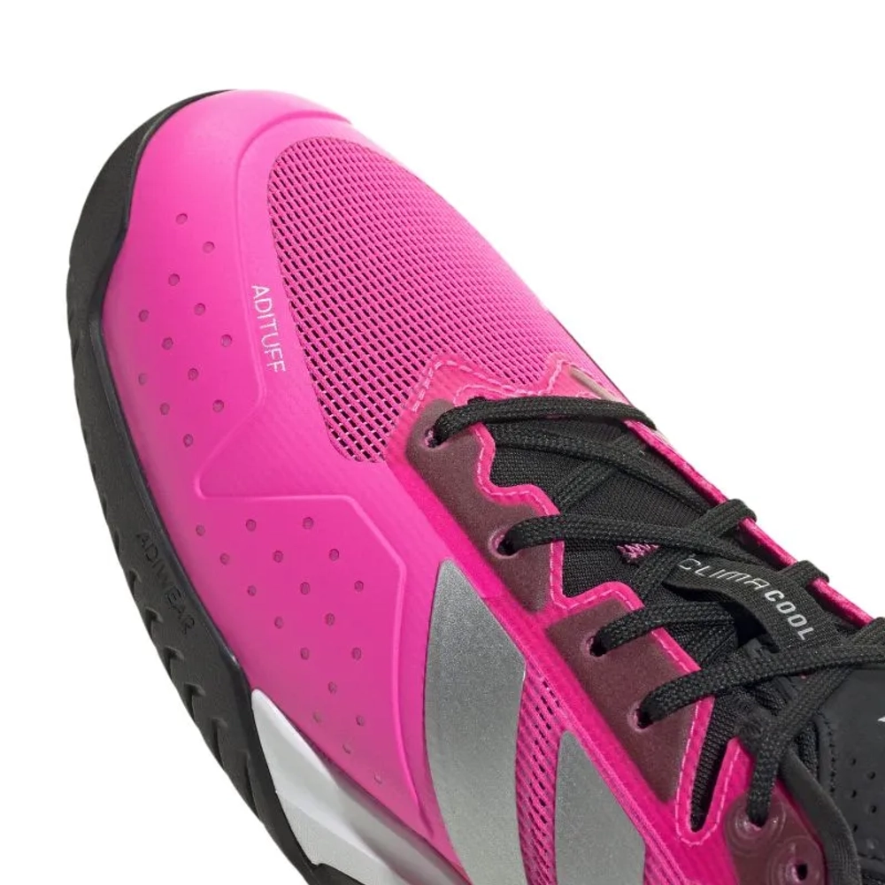 Теннисные кроссовки Adidas Adizero Ubersonic 5 M NM - lucid pink/silver metallic/core black