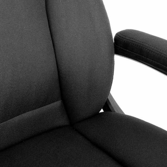 Кресло BRABIX PREMIUM "Adagio EX-551", ткань, пятилучие металл, черное, 532938