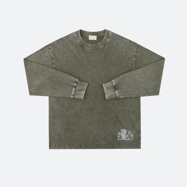 Лонгслив Magamaev Crack Longsleeve (green) артикул: - купить в магазине Дайс