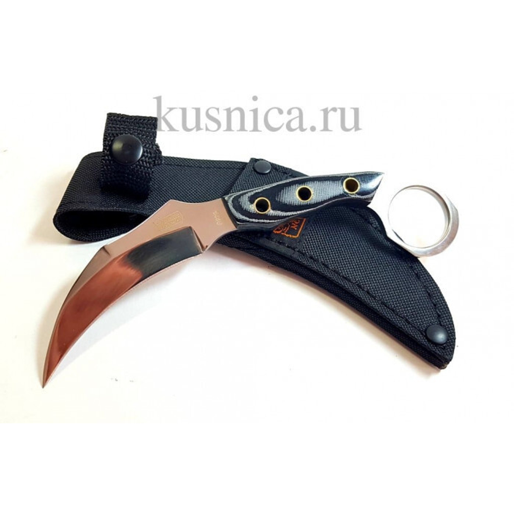 Нож керамбит, сталь 440, арт.S239