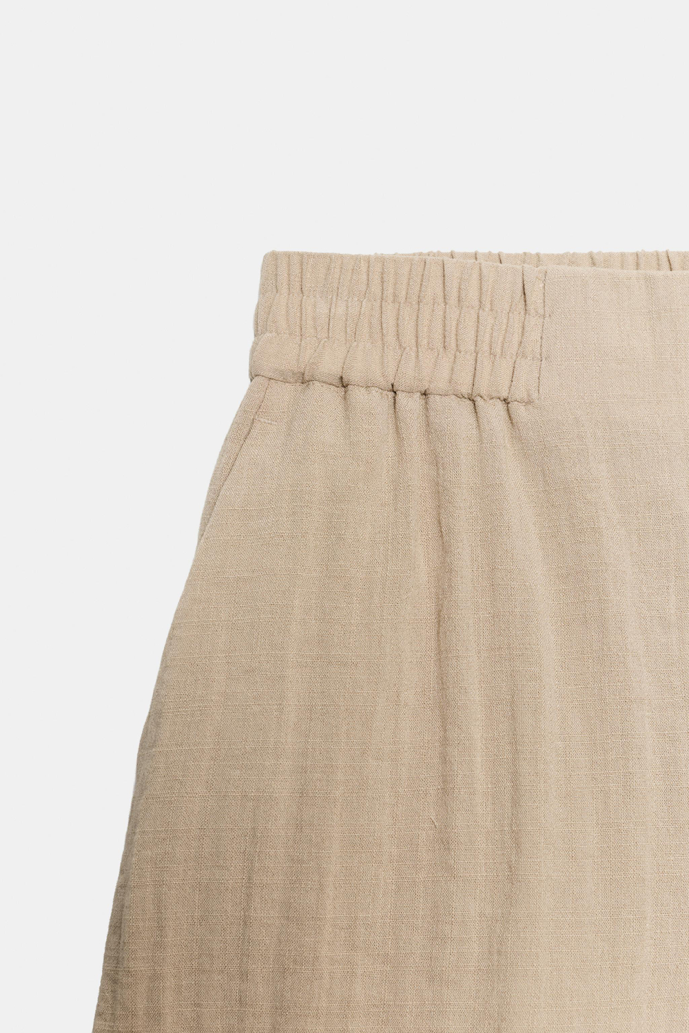 ШОРТЫ-БЕРМУДЫ С ОТВОРОТАМИ — ZARA
