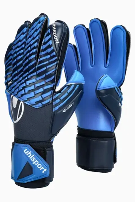 Вратарские перчатки Uhlsport Fangmaschine Aquasoft - синий
