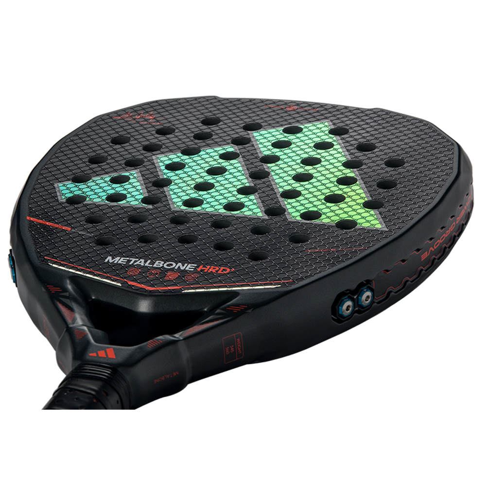 Ракетка для падел Adidas Metalbone HRD+ 2026 черная мощь