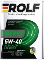 Rolf Energy 5W-40 A3/B4 SN/CF, 1 л