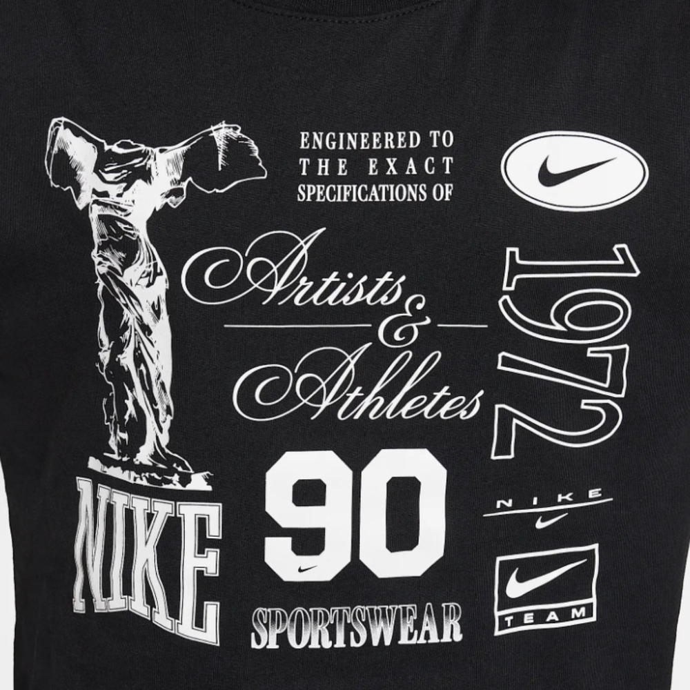 Футболка Nike Logo Tee Dance детская, черн.