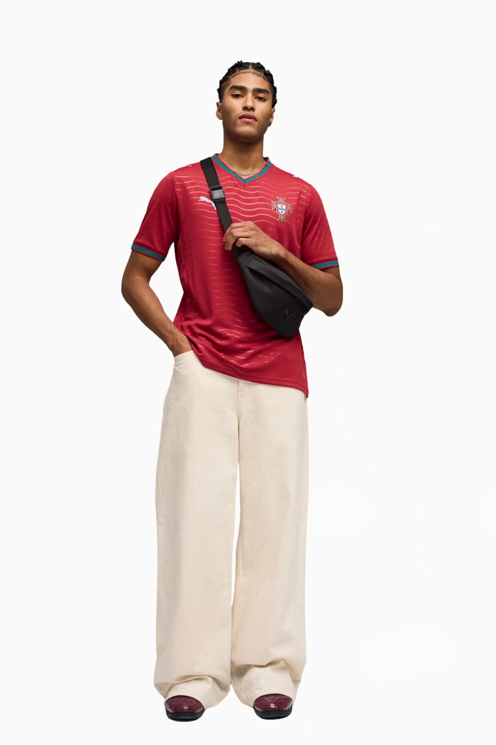 Футболка Puma Portugal 2026 Home Stadium - красный