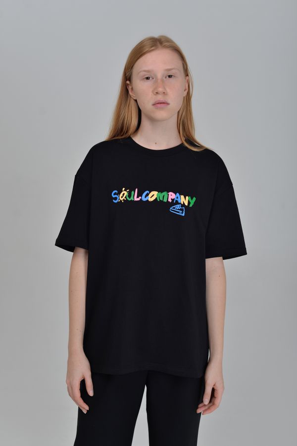 Футболка Soul Company Logo  Черная - фото 4