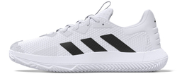 Мужские кроссовки теннисные Adidas SoleMatch Control Clay - белый, черный