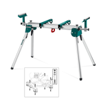 Стол складной для торцовочных пил KRAFTOOL MSA-1200, 1120-2650 х 765 х 970 мм, роликовые опоры, регулировка по высоте, складные ножки, без ручки и колес 38782-1