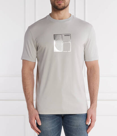 Футболка Tee 5 BOSS GREEN - серый(50513172)