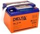 Аккумулятор Delta GEL 12-45  ( 12V 45Ah / 12В 45Ач ) - фото 1