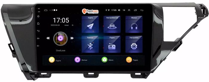 Магнитола для Toyota Camry 70 2017-2020 (без JBL) - GT10-1053/1050 на Android 10