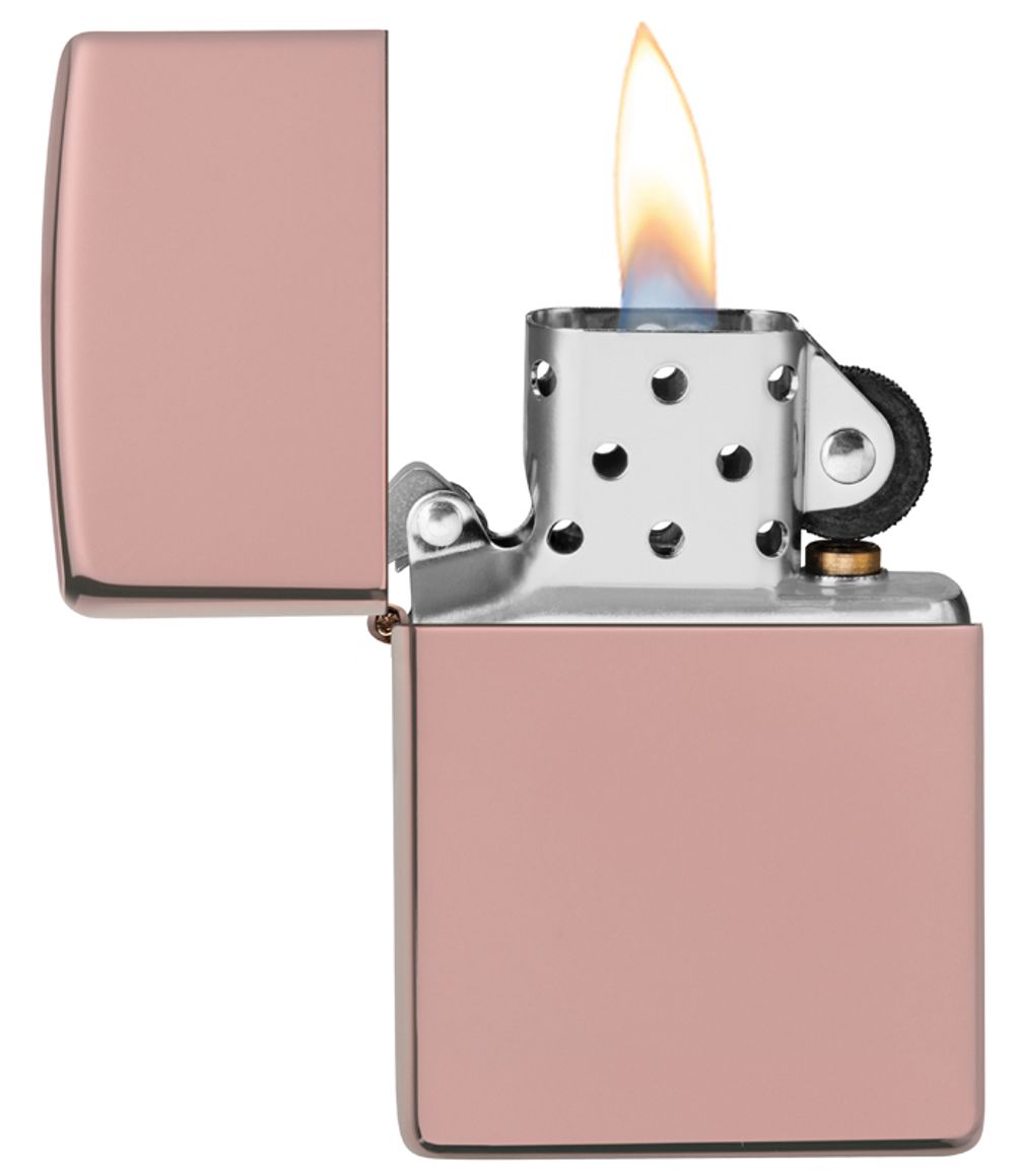 Зажигалка ZIPPO High Polish Rose Gold (49190) 2