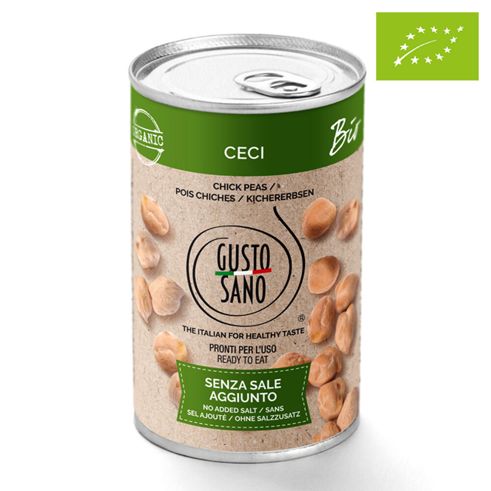 Горох нут, органический, "Gusto Sano", 400 г