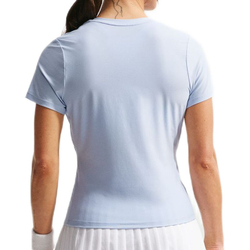 Женская теннисная футболка Nike Victory Dri-Fit Short Sleeve Tennis - hydrogen blue/white