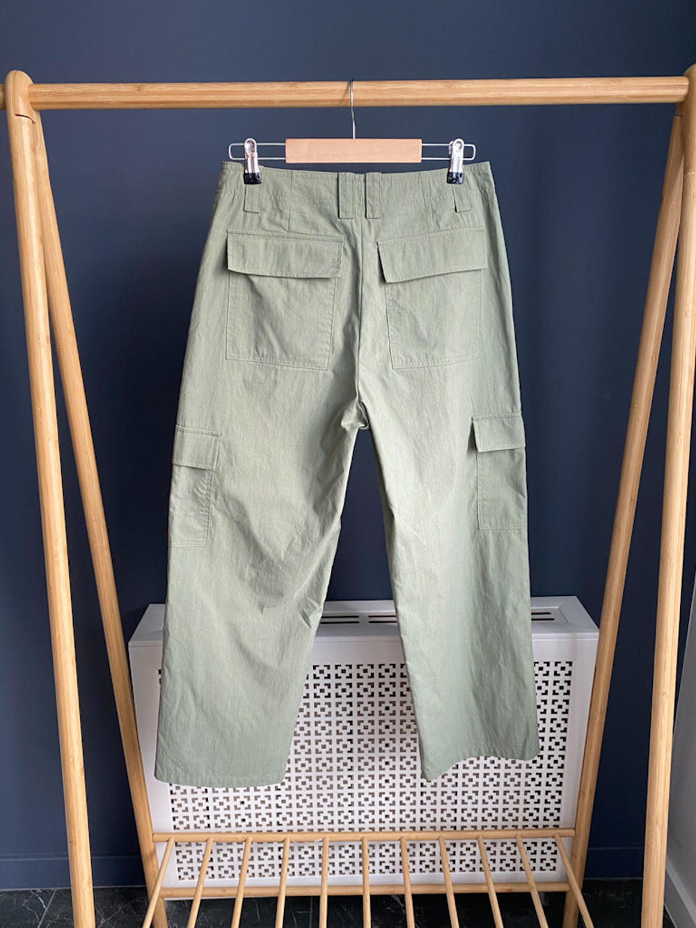 Хлопковые брюки Zara, S
