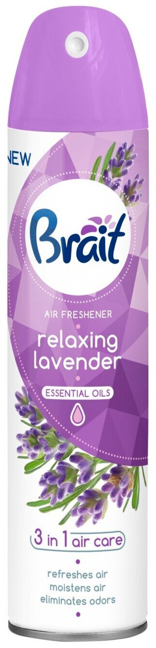 ОСВЕЖИТЕЛЬ ВОЗДУХА BRAIT RELAXING LAVENDER 300МЛ 3908