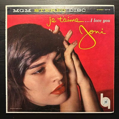 Joni James With Orchestra Conducted By David Terry* - Je T'aime (США)
