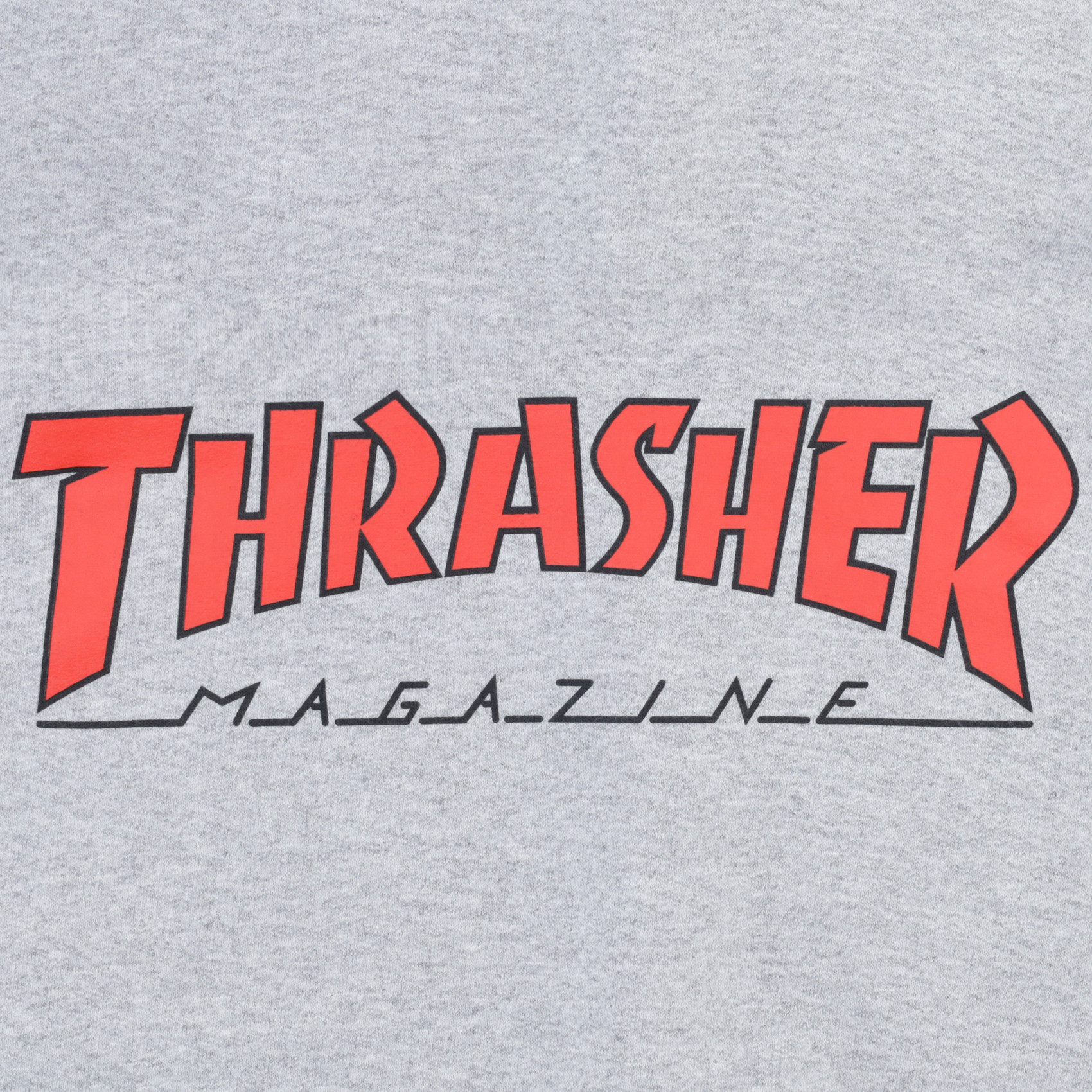 Худи Thrasher Outlined Hoodie (grey/red) артикул: - купить в магазине Дайс