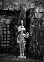 Оловянный солдатик Унтер офицер прусского кирасирского полка 1806 год