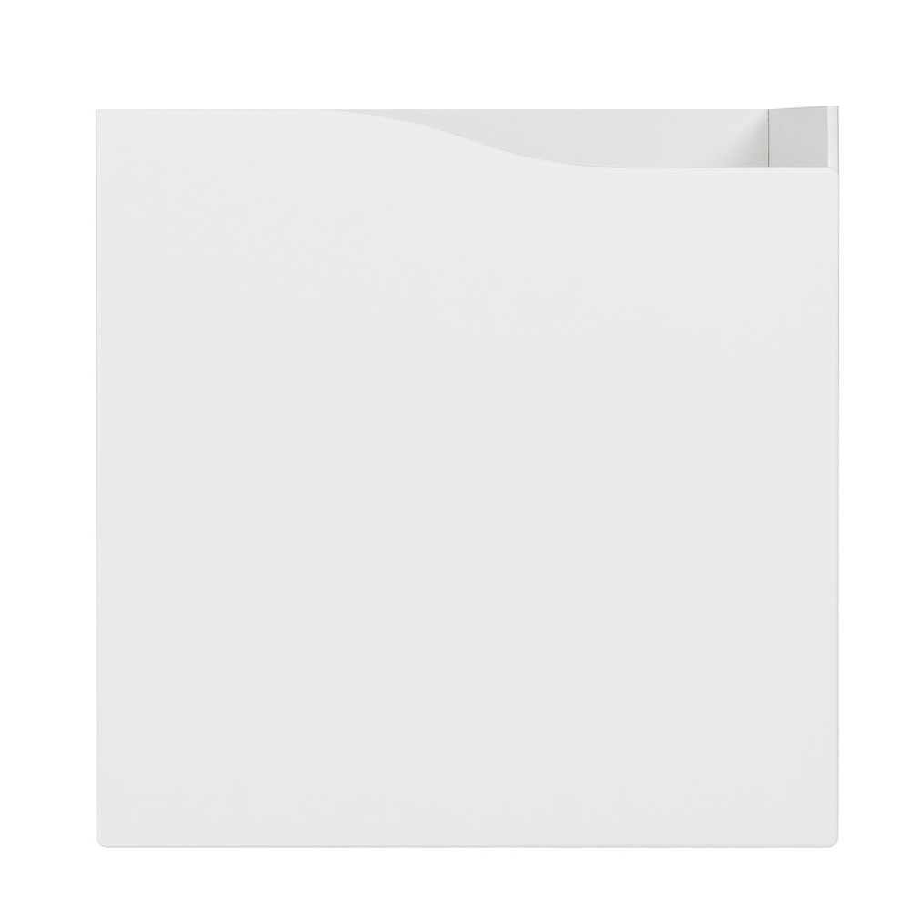 IKEA KALLAX  (ИКЕА КАЛЛАКС)  -  Вставка с дверцей - волна/белый 33x33 см